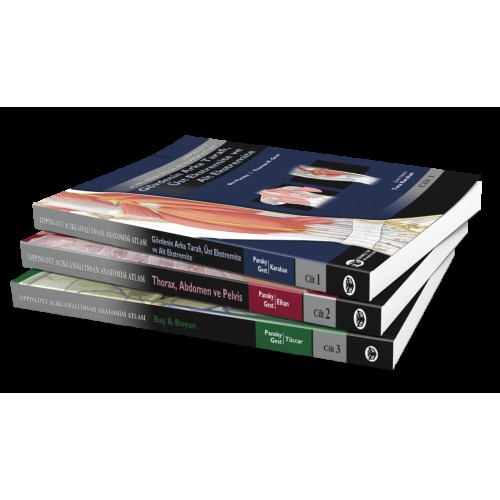 Açıklamalı İnsan Anatomisi Atlası 1-2-3