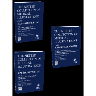 The Netter Collection of Medical Illustrations Kas-İskelet Sistemi 3 CİLT