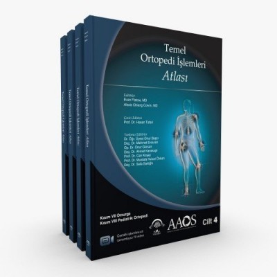 Temel Ortopedi İşlemleri Atlası TAKIM (CD'li)(4 CİLT)
