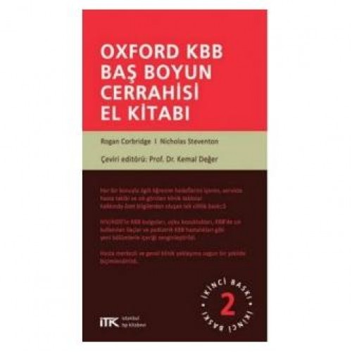 Oxford KBB Baş Boyun Cerrahisi El Kitabı