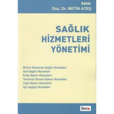 Sağlık Hizmetleri Yönetimi