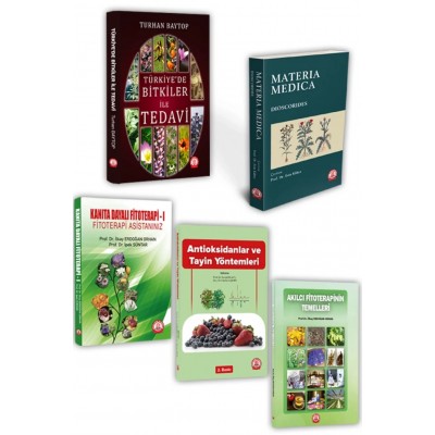 FİTOTERAPİ SETİ 5 KİTAP FİTOTERAPİ SETİ 5 KİTAP