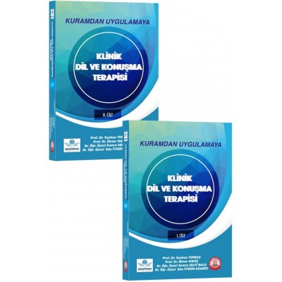 Kuramdan Uygulamaya Klinik Dil ve Konuşma Terapisi Cilt 1-2 Takım Kuramdan Uygulamaya Klinik Dil ve Konuşma Terapisi Cilt 1-2 Takım