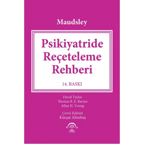 Maudsley Psikiyatride Reçeteleme Rehberi 14. Baskı