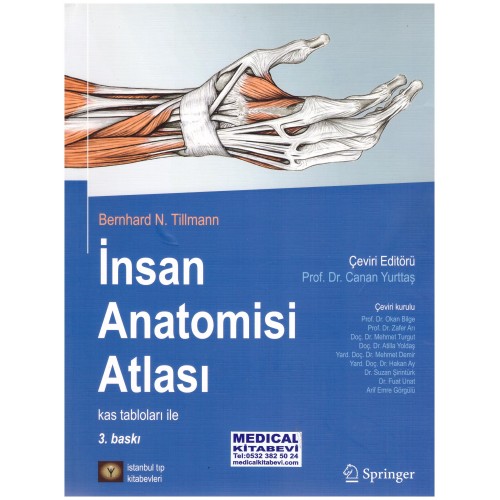 İnsan Anatomisi Atlası Tillman